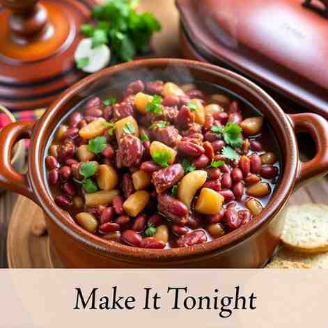 Puerto Rican Stewed Beans Recipe | Make It Tonight